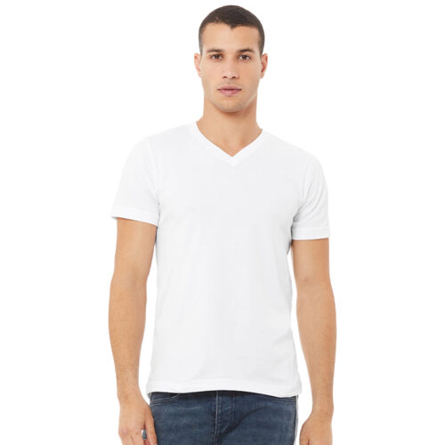 Canvas Unisex Jersey V Neck T-Shirt Thumbnail