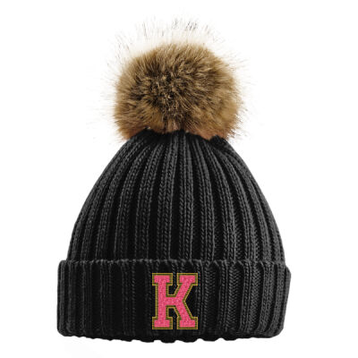 Faux Chenille Letter Beanie Thumbnail